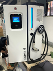 60 KW DC EV Fast Charger With Two CCS Plugs , DC Electric Car Charging Stations