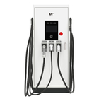 60KW AC DC Three Connectors Charging Station / EV DC Fast Charger For EU Market