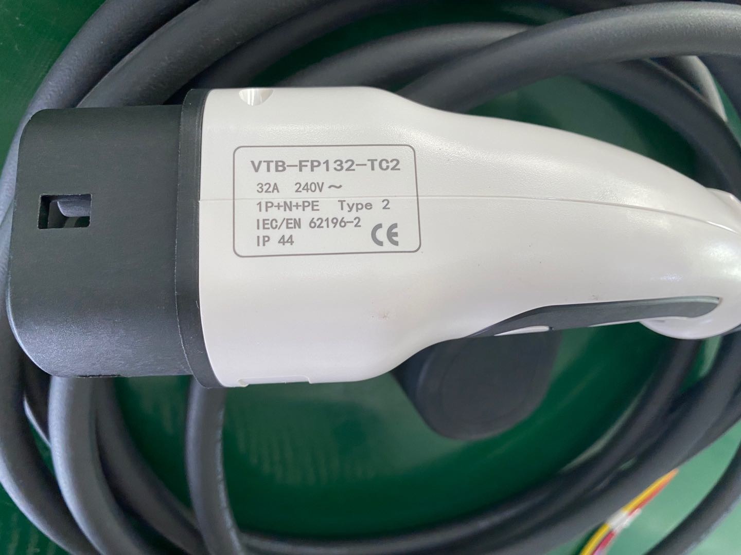 European Standard Charging Plug For Electric Vehicle Chargers With 5m Length